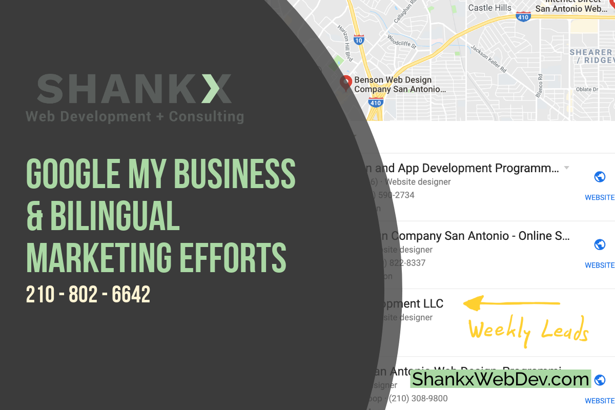 Google My Business & Bilingual Marketing Efforts